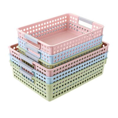 Home Plastic Storage Organization Basket