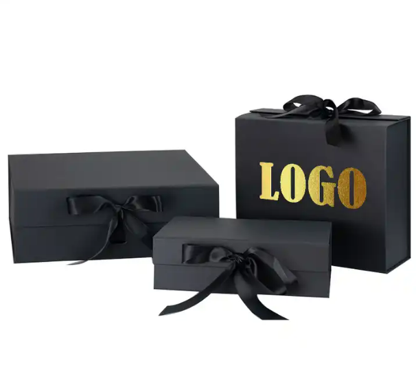 Magnetic folding box