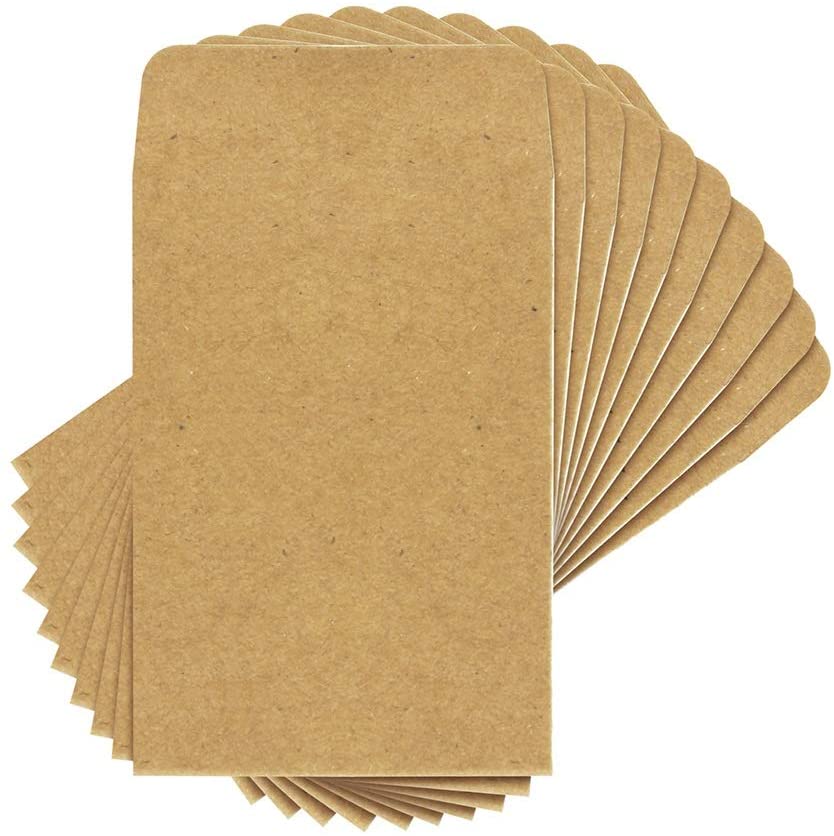 Custom Kraft Paper coin Envelopes