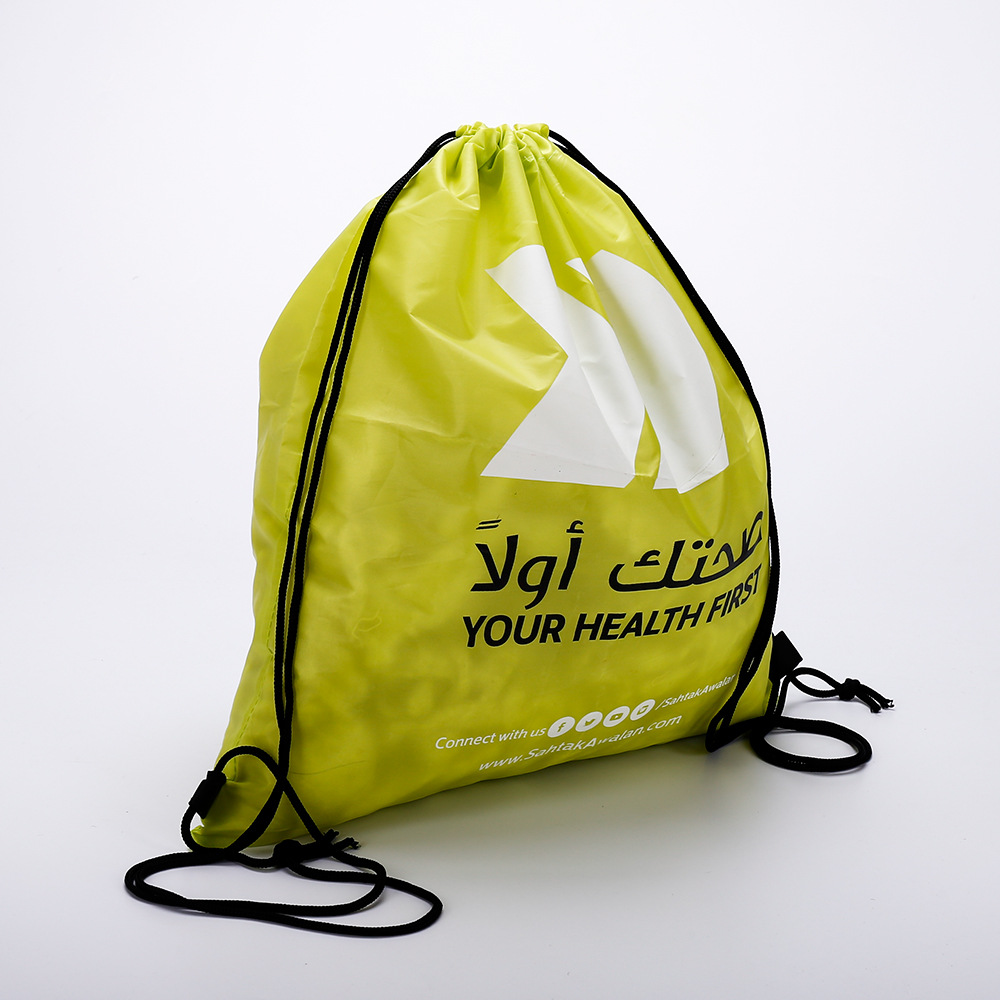 210D Polyester drawstring bag