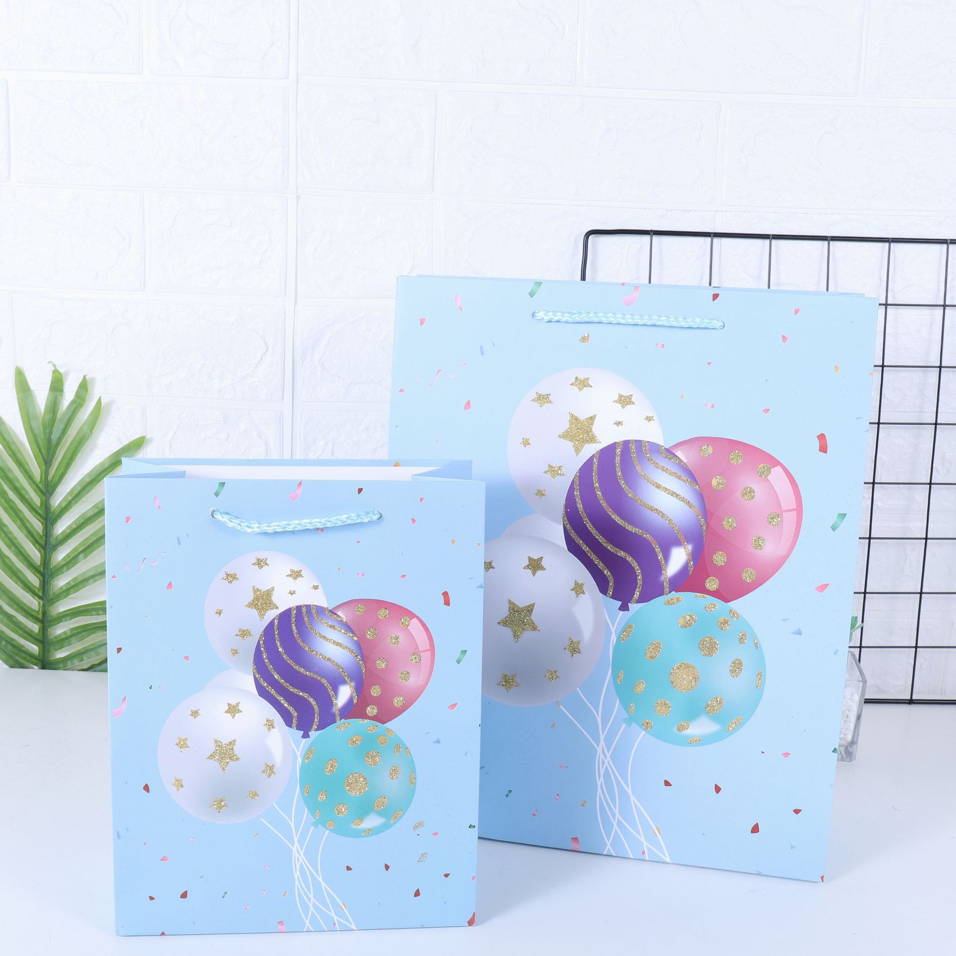 Custom printed paper gift bag